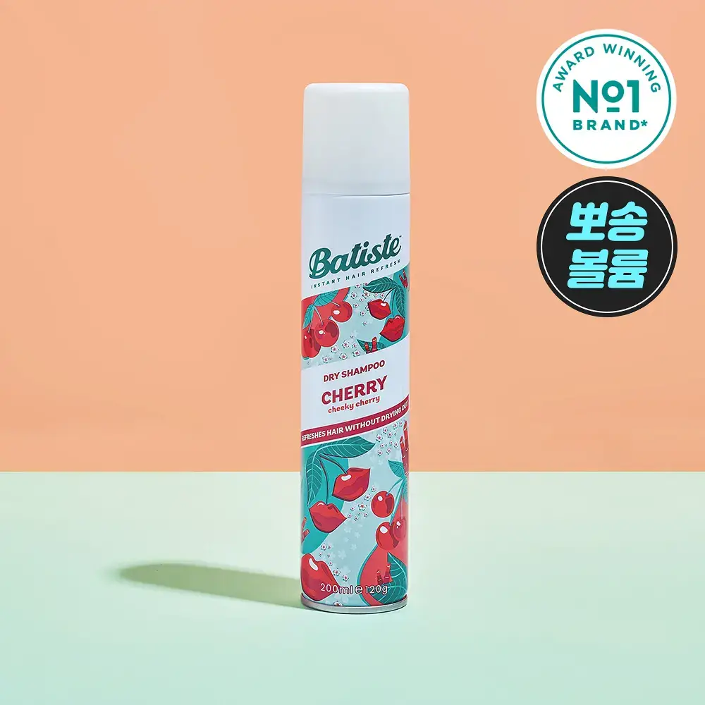 [유분순삭/뽀송] 바티스트 드라이샴푸 체리 200ml